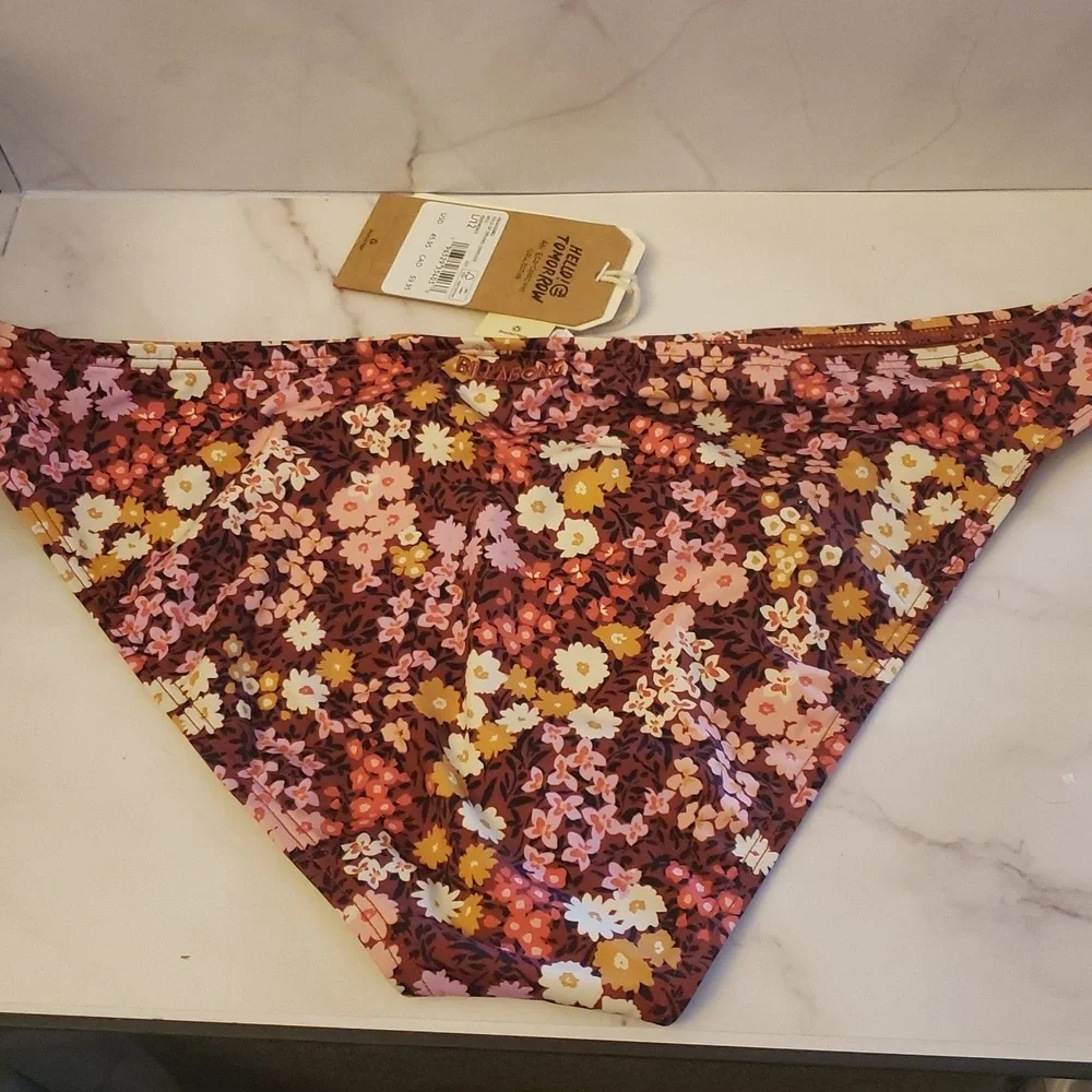 Billabong Standard Field of Dreams Lowrider Bikini Bottom Size L/12